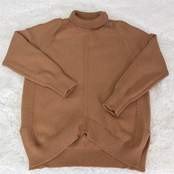 MAEVE by Anthropologie ,Size S ,Cozy Tan Turtleneck Sweater - Picture 17 of 17